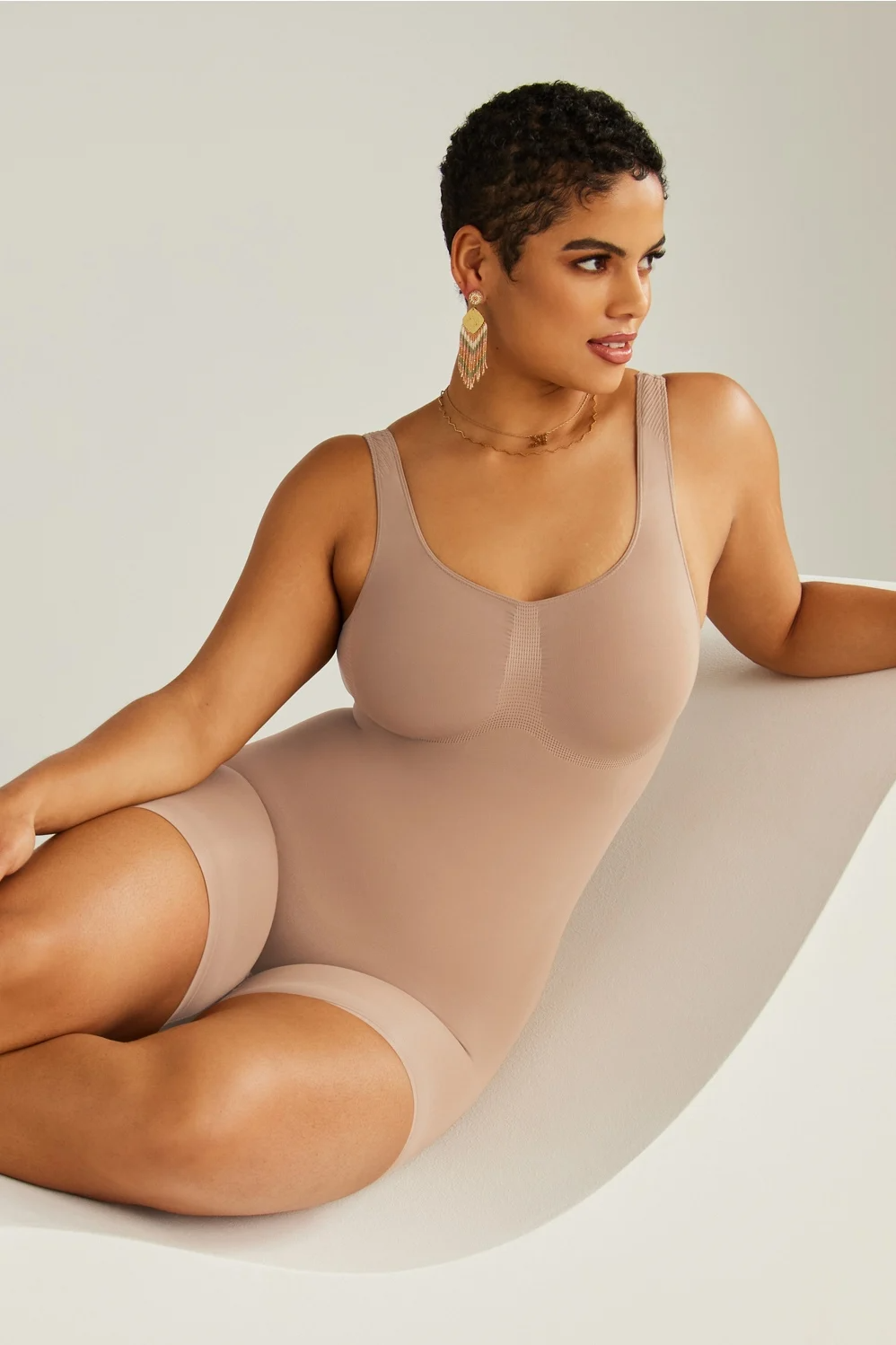 Shapewear Mid Thigh Bodysuit