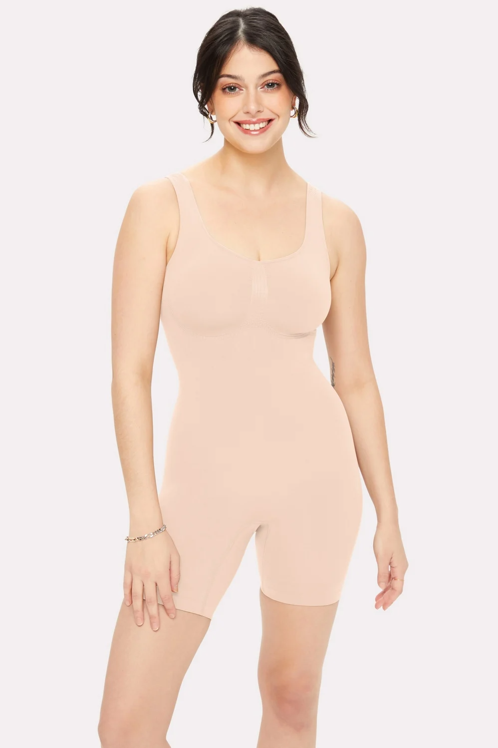 Shapewear Mid Thigh Bodysuit