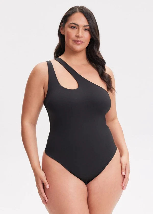 One-Shoulder Strap Shapewear Bodysuit