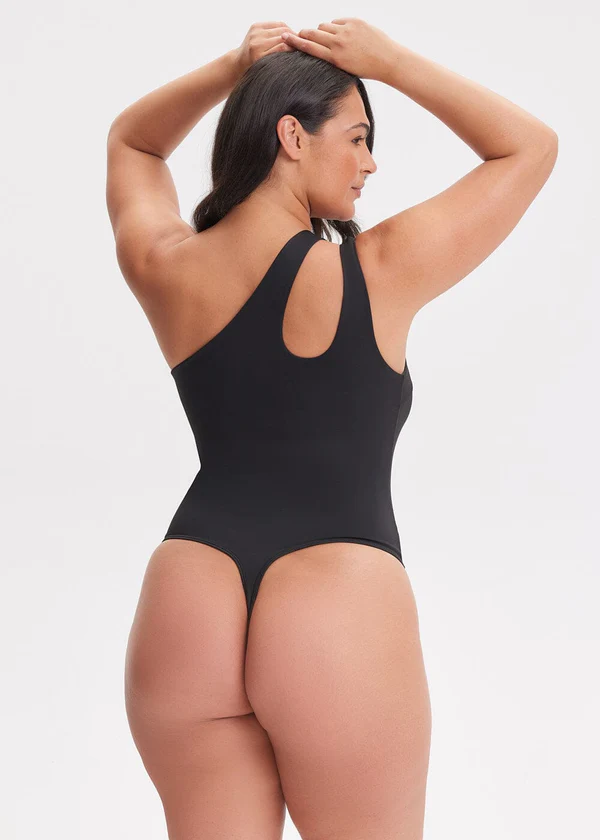 One-Shoulder Strap Shapewear Bodysuit