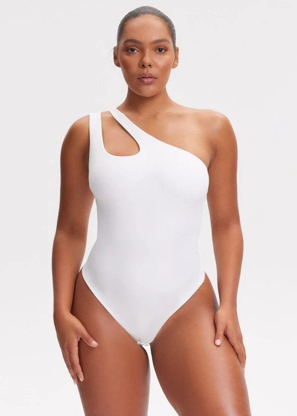 One-Shoulder Strap Shapewear Bodysuit