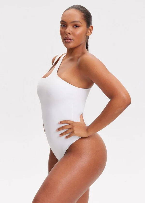 One-Shoulder Strap Shapewear Bodysuit