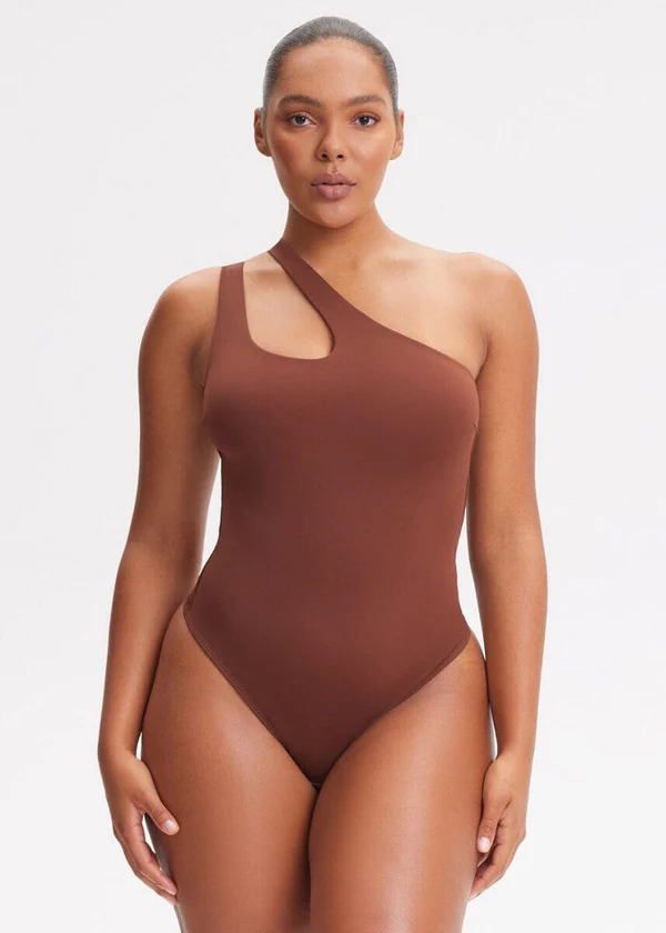 One-Shoulder Strap Shapewear Bodysuit