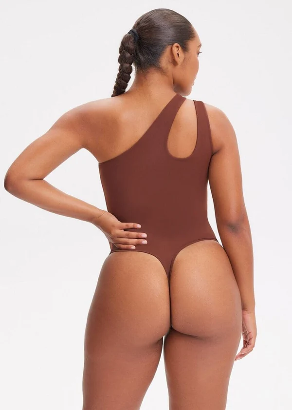 One-Shoulder Strap Shapewear Bodysuit