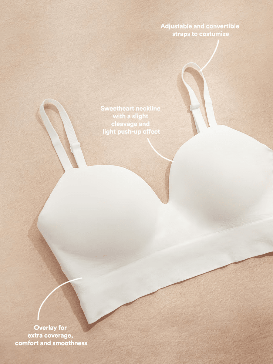 Wireless Comfort and  Smooth Shaping Bra