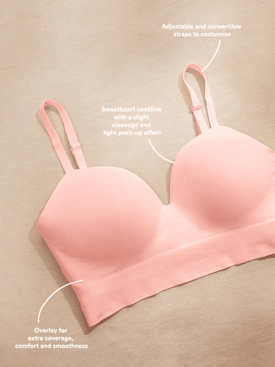 Wireless Comfort and  Smooth Shaping Bra